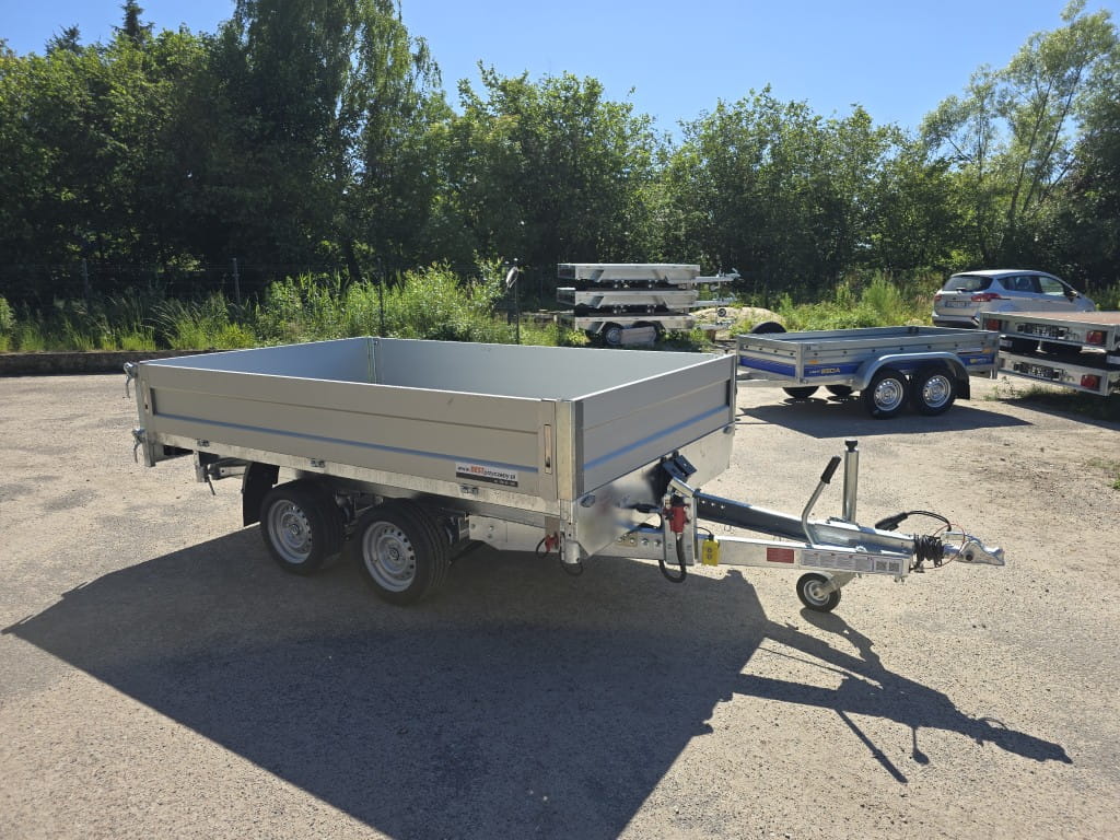 Przyczepa budowlana 350x180 PRZYCZEPOMAT BUILDER 350 KIPP